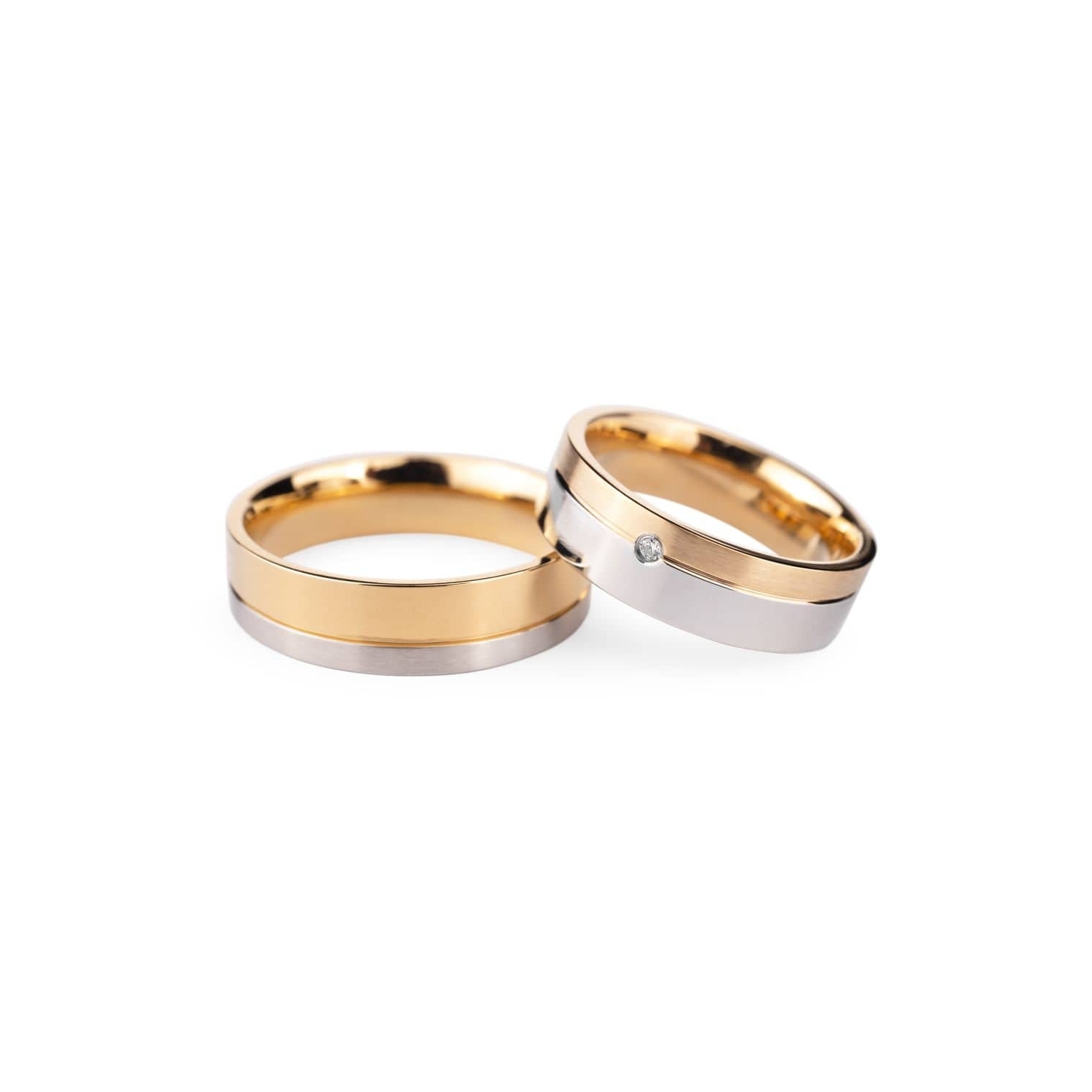Auksiniai vestuviniai žiedai "VMA135"