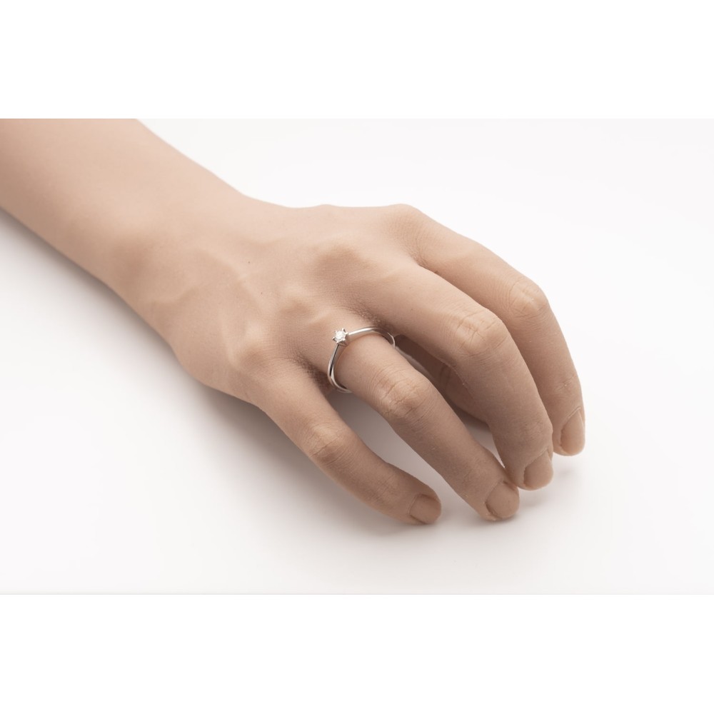 Saderināšanās gredzens ar Briljantu "Stiprums 10"