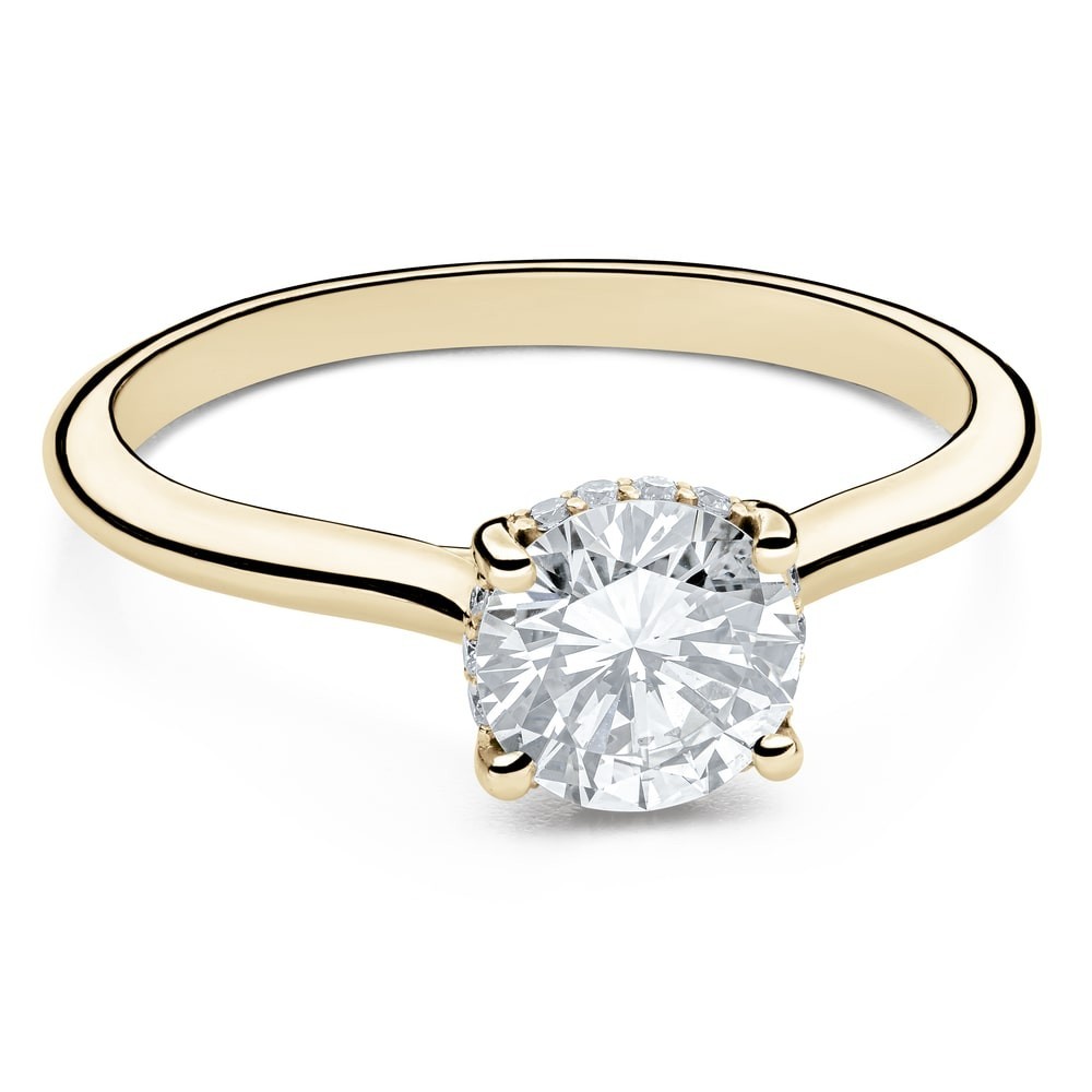 Помолвочное кольцо с Бриллиантами "Незабываемый 57"