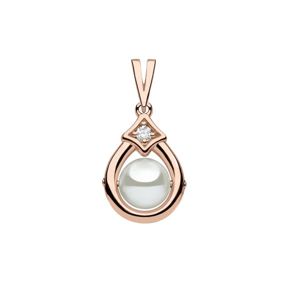 Zelta piekariņš ar briljantiem "Elegance 12"