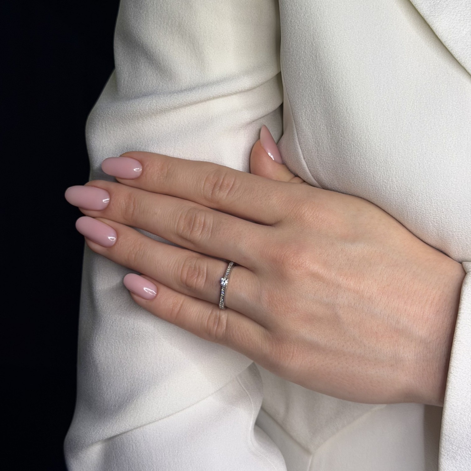 Помолвочное кольцо с Бриллиантом "Единственная 32"