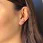 Золотые серьги с Бриллиантами "Классика 17"