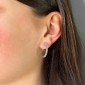 Золотые серьги с Бриллиантами "Элегантность 59"