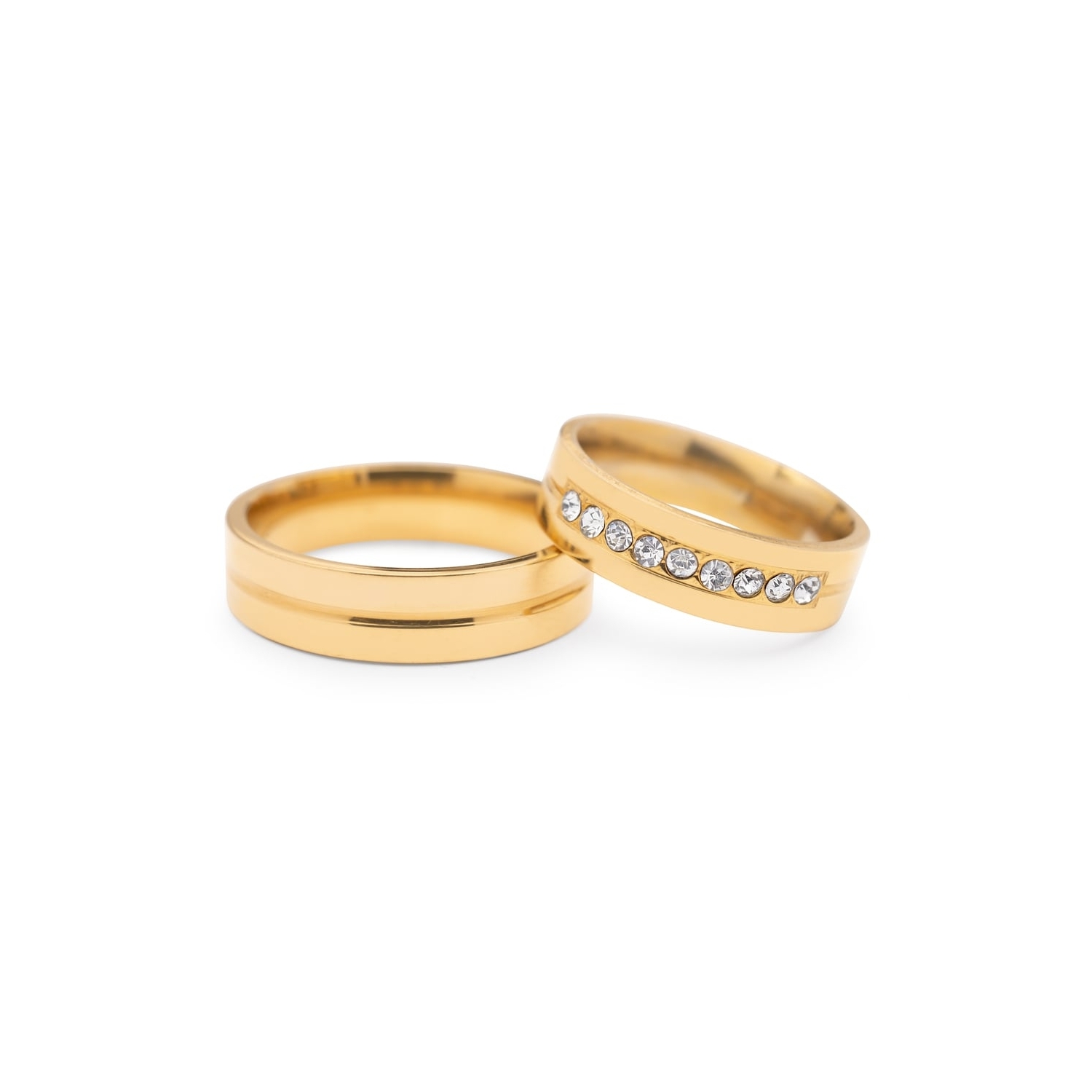 Laulību gredzeni ar dimantiem "VMA 116"