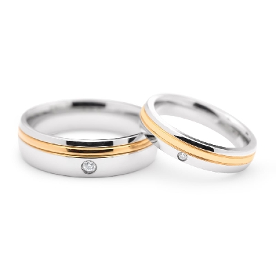 Zelta laulību gredzeni "VKA 323"