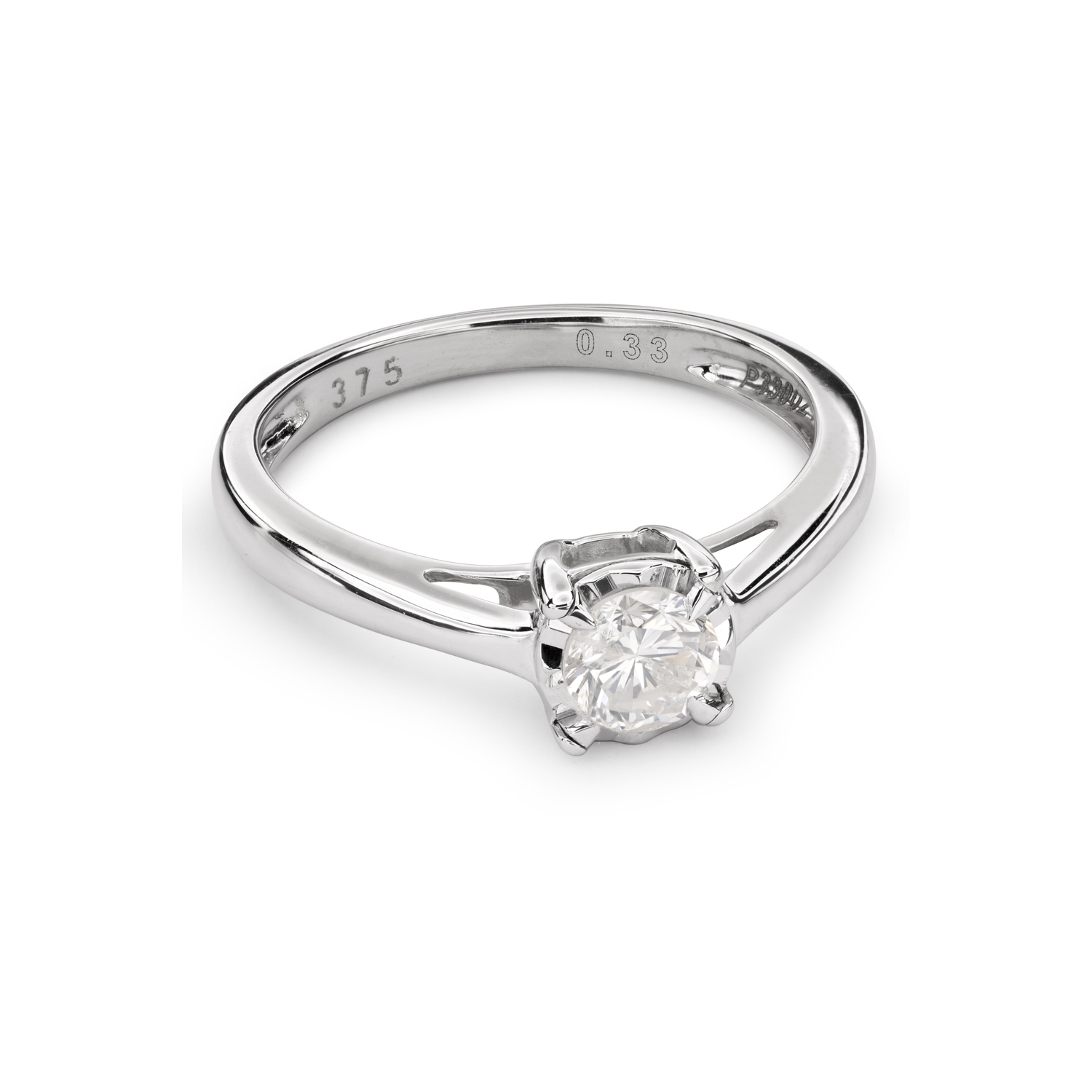 Помолвочное кольцо с бриллиантом "Возлюбленный 68"