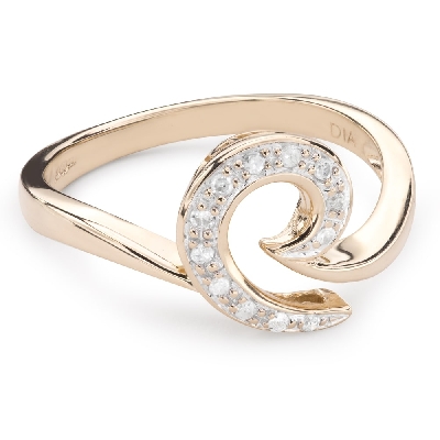 Золотое кольцо с Aлмазами "Жизнь 32"