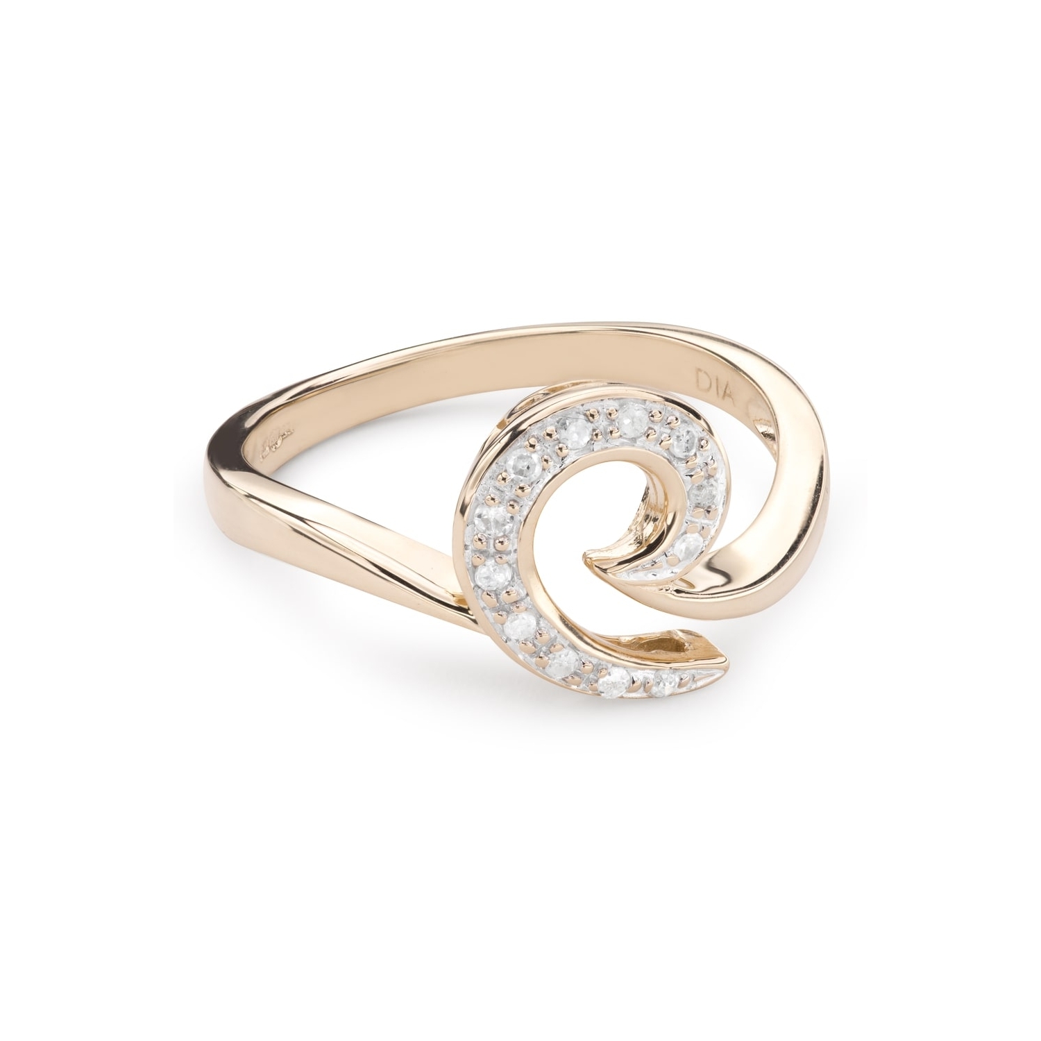 Золотое кольцо с Aлмазами "Жизнь 32"