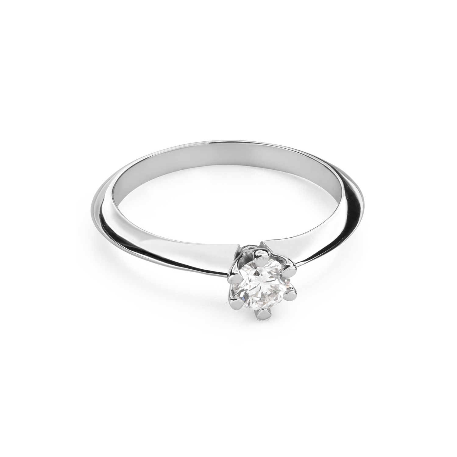 Помолвочное кольцо с Бриллиантом "Королева 60"