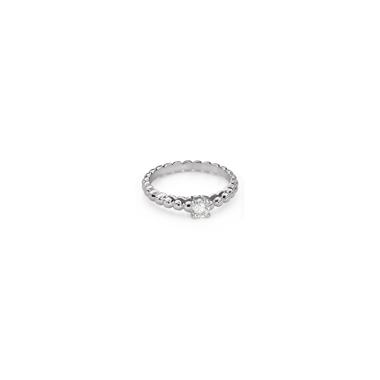Помолвочное кольцо с Бриллиантом "Прочность 143"
