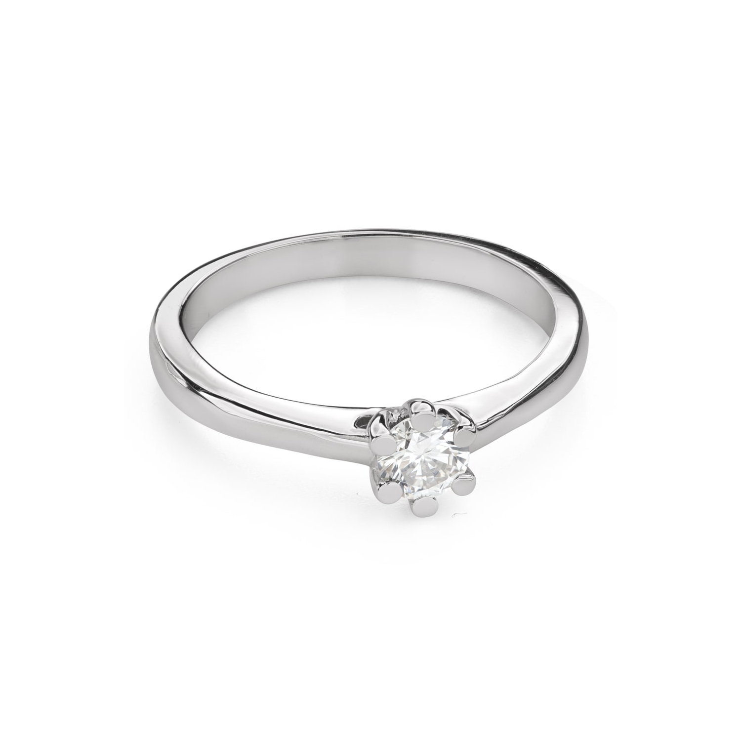 Помолвочное кольцо с Бриллиантом "Королева 97"
