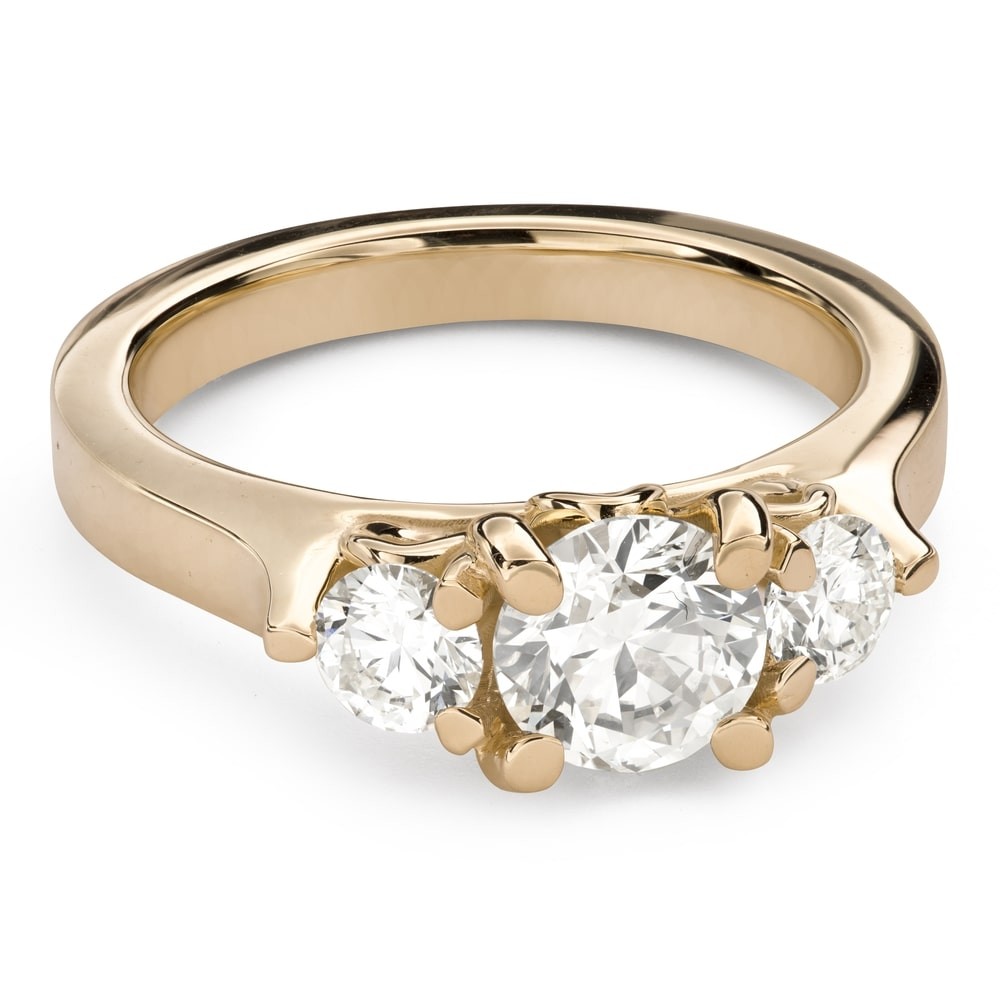 Помолвочное кольцо с Бриллиантом "Незабываемый 14"