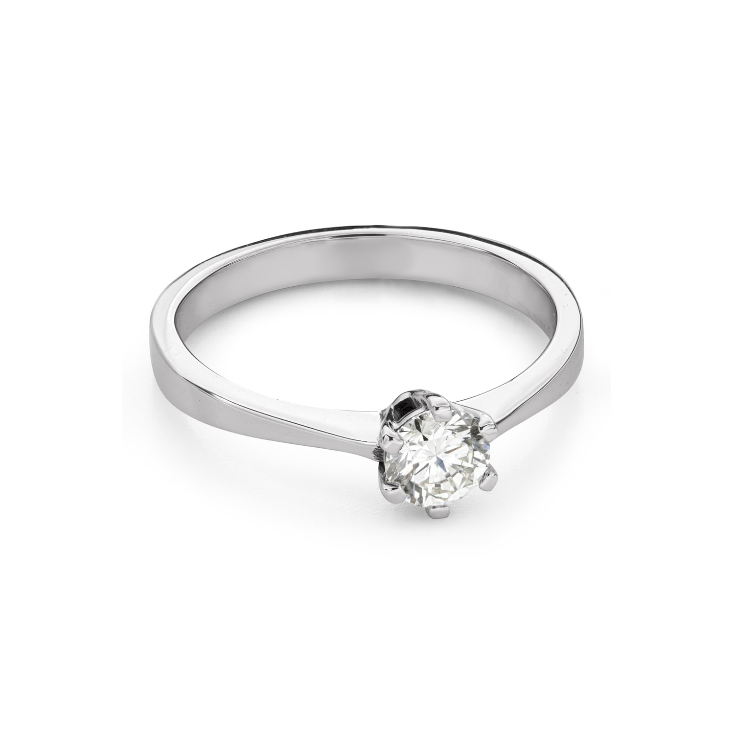 Помолвочное кольцо с Бриллиантом "Королева 192"