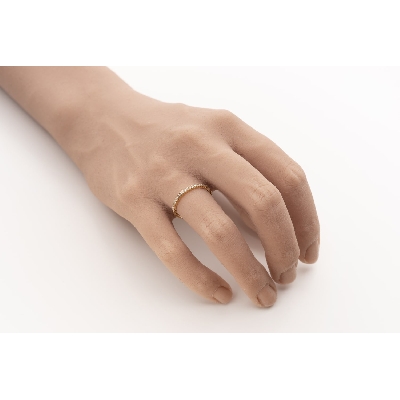 Золотое кольцо с Бриллиантами "Алмазная полоска 65"