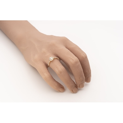 Помолвочное кольцо с Бриллиантами "Бриллиантовый букет 65"