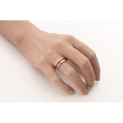 Золотое кольцо с драгоценными камнями "Рубин 46"