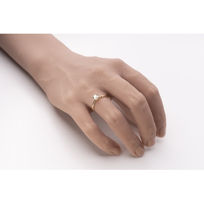 Помолвочное кольцо с Бриллиантом "Богиня 420"