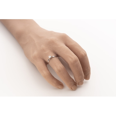 Помолвочное кольцо с Aлмазом "Принцесса 68"