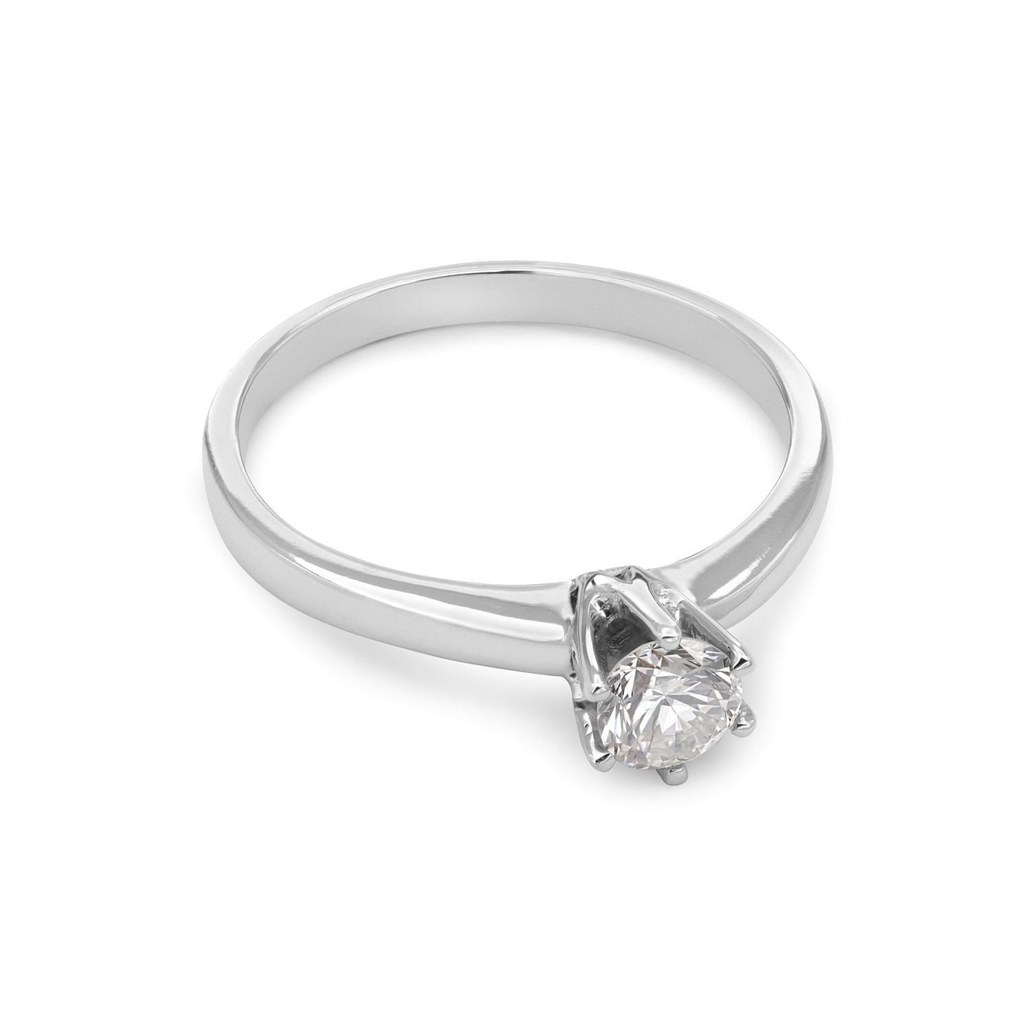 Помолвочное кольцо с Бриллиантом "Королева 220"