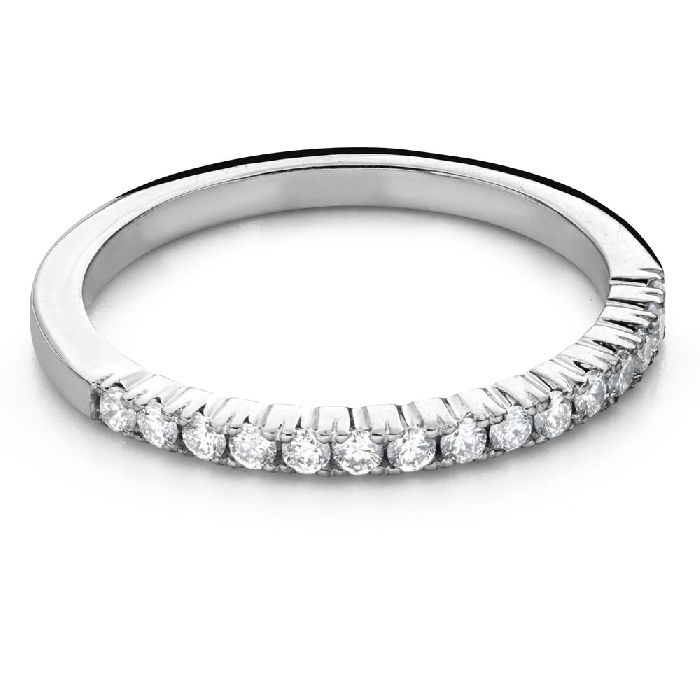 Золотое кольцо с Бриллиантами "Алмазная полоска 80"