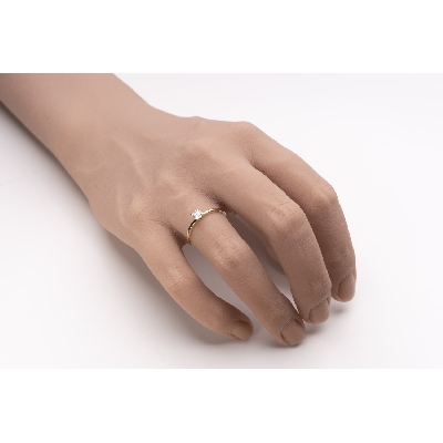 Помолвочное кольцо с Бриллиантом "Богиня 484"