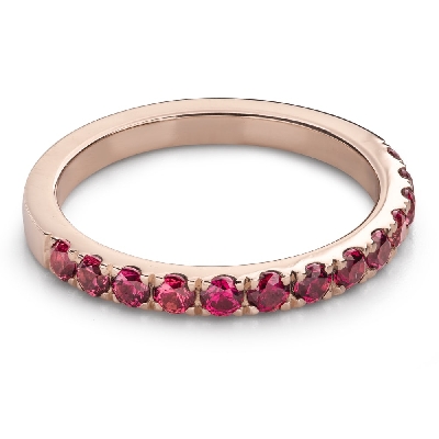 Помолвочное кольцо с драгоценными камнями "Краски 120"