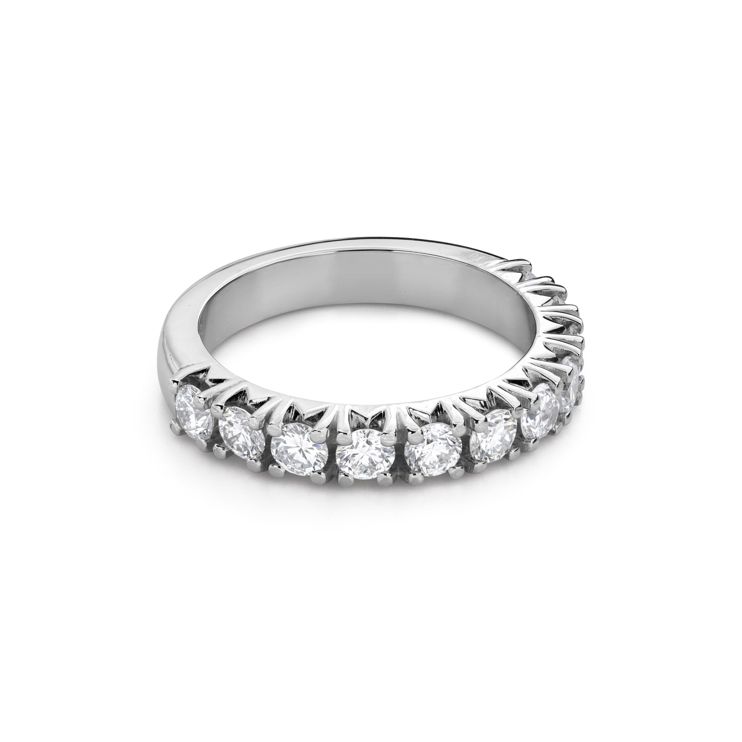 Золотое кольцо с Бриллиантами "Алмазная полоска 90"