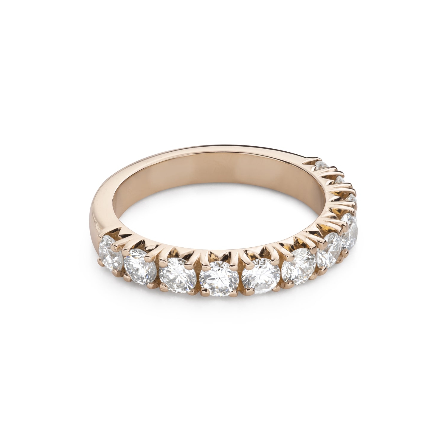 Золотое кольцо с Бриллиантами "Алмазная полоска 97"