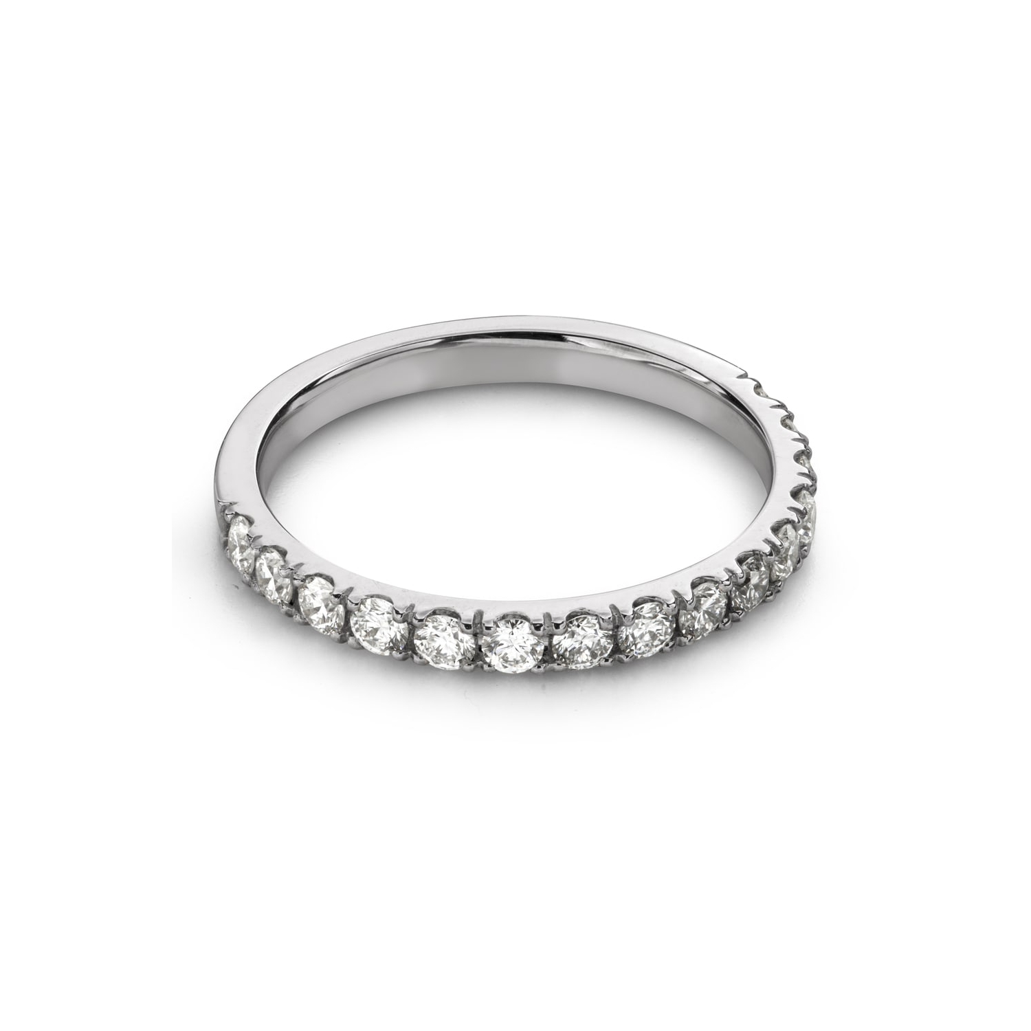Золотое кольцо с Бриллиантами "Алмазная полоска 105"