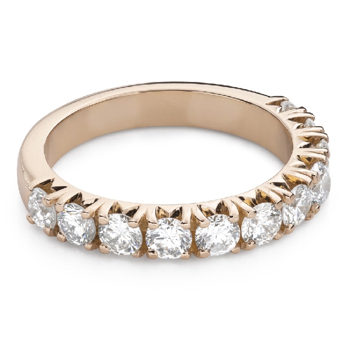 Zelta gredzens ar Briljantiem "Dimanta jostīte 106"