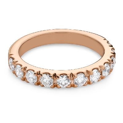 Золотое кольцо с Бриллиантами "Алмазная полоска 112"