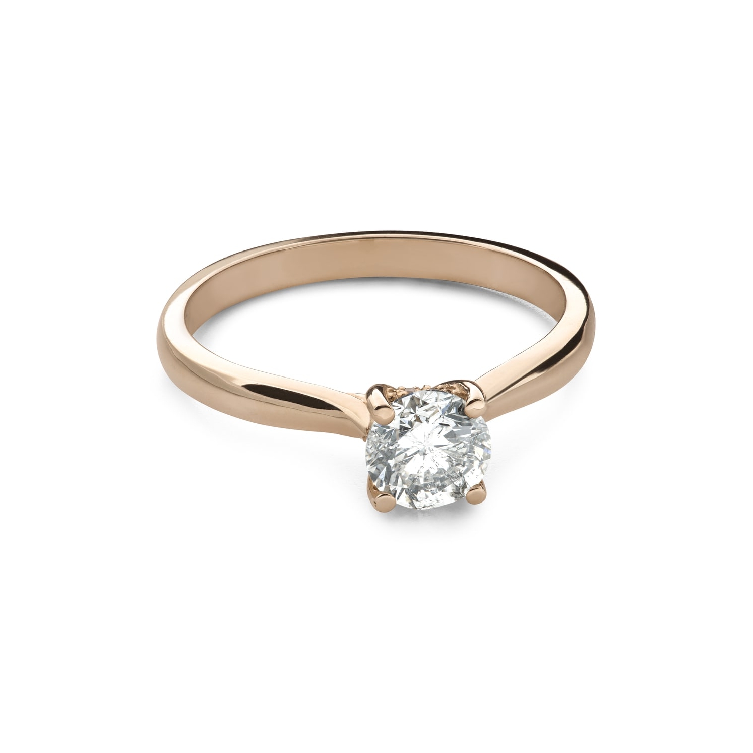 Помолвочное кольцо с Бриллиантом "Богиня 401"