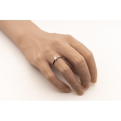 Помолвочное кольцо с Бриллиантом "Королева 245"