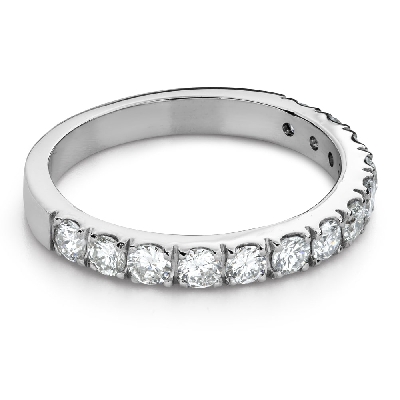 Золотое кольцо с Бриллиантами "Алмазная полоска 117"
