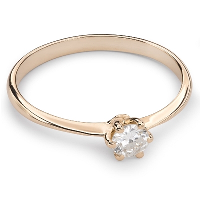 Помолвочное кольцо с Бриллиантом "Королева 250"