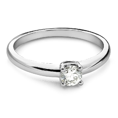 Помолвочное кольцо с Бриллиантом "Возлюбленный 170"