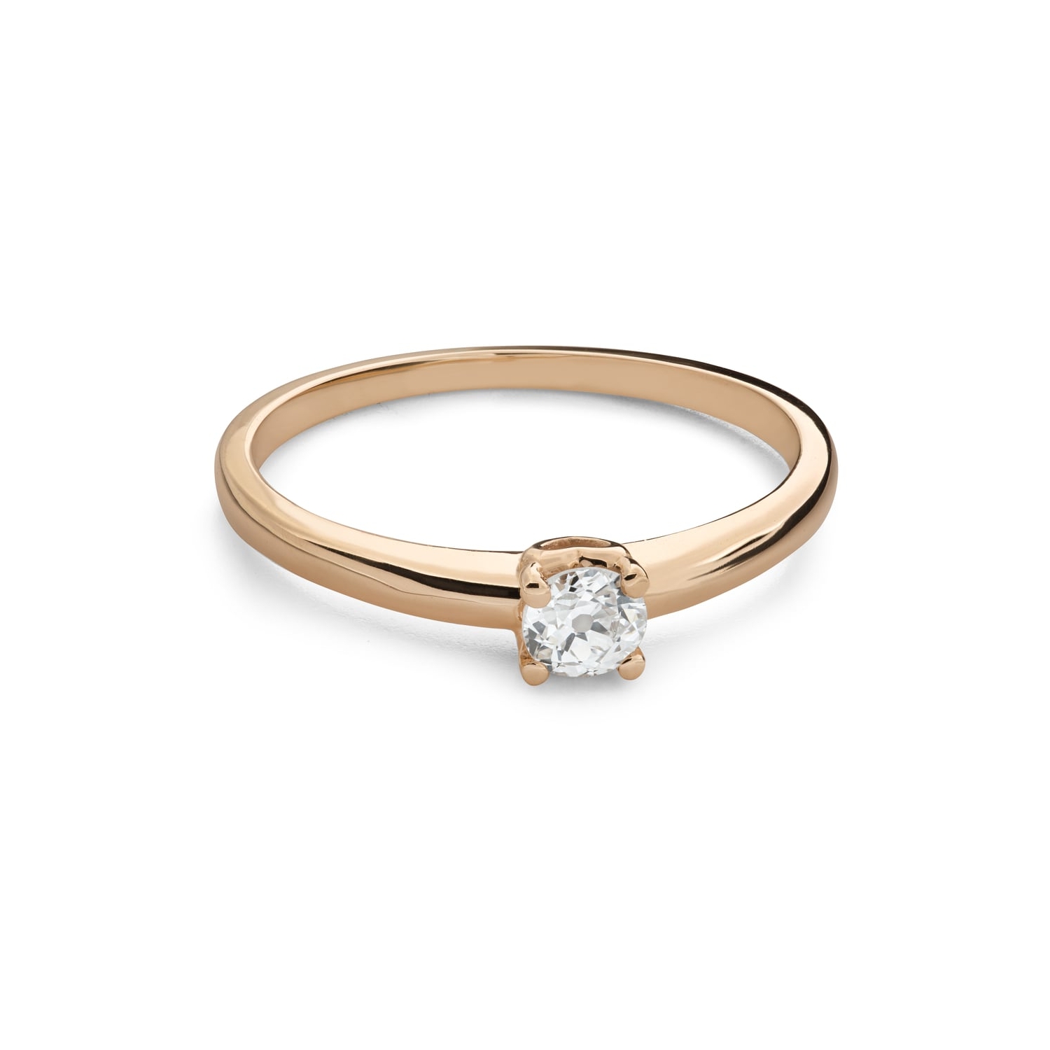 Золотое кольцо с  Бриллиантом "Возлюбленный 171"